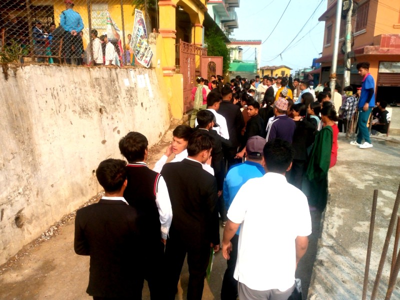 कक्षा १२ को परीक्षा आजदेखि सुरु