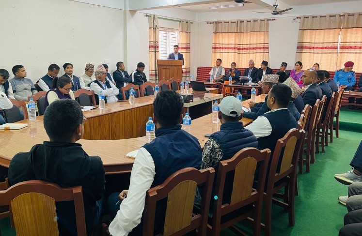 योजना कार्यान्वयनको अवस्था बारे अन्तरक्रिया