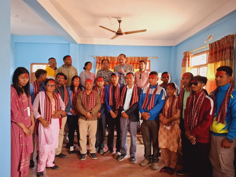 प्रेस सेन्टर कर्णाली प्रदेशको अध्यक्षमा पुनः  शर्मा