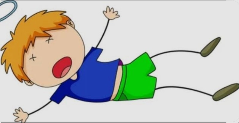 बागबजारमा क्याफेको छतबाट खसेर एक बालक गम्भीर घाइते