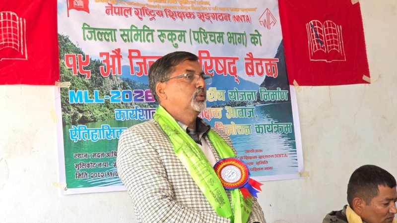 शिक्षकहरू समाजका पथप्रदर्शक हुनः उम्मेदवार शर्मा  