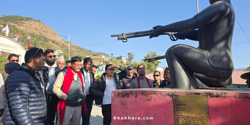 ‘जनयुद्ध दिवस’ मनाउन रुकुम पश्चिम आइपुगे जनार्दन र सुदन 