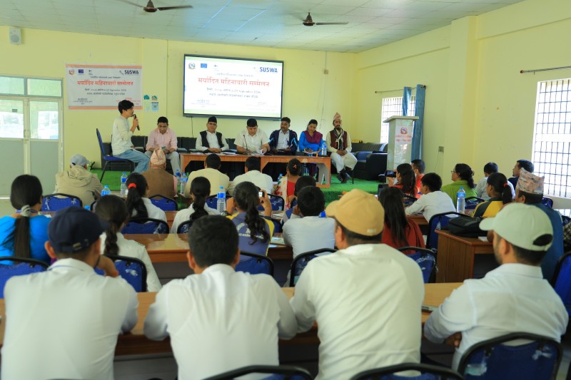 सानीभेरीमा मर्यादित महिनावारी सम्मेलन, ११ बुँदे घोषणा पत्र जारी 