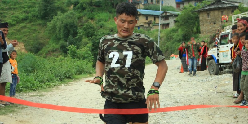 ५५ किलोमिटरको गुरिल्ला म्याराथनमा मनकुमार प्रथम 