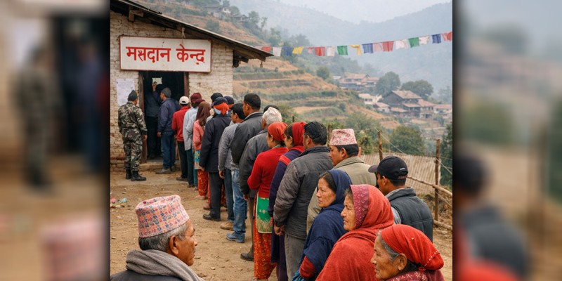 रुकुम पश्चिममा २ वटा अस्थायी मतदान केन्द्र रहने