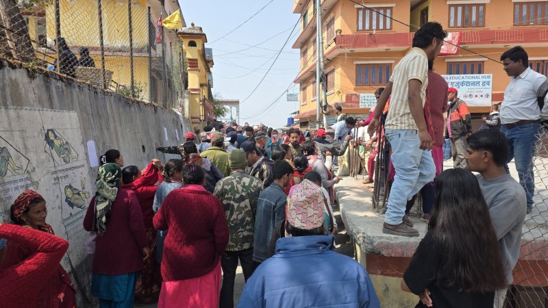 रुकुम पश्चिममा २ बजेसम्म ५० प्रतिशत मत खस्यो 