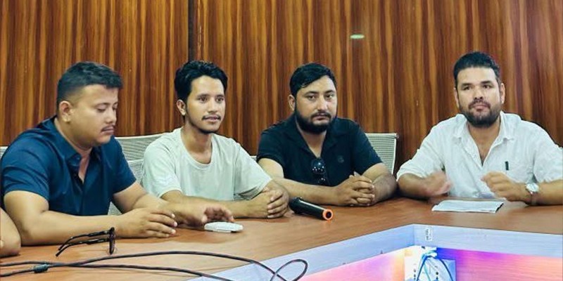 विपत् जाेखिम न्यूनीकरणकाे माग सहित नेविसंघले दाङ प्रशासनकाे ध्यानाकर्षण गरायाे