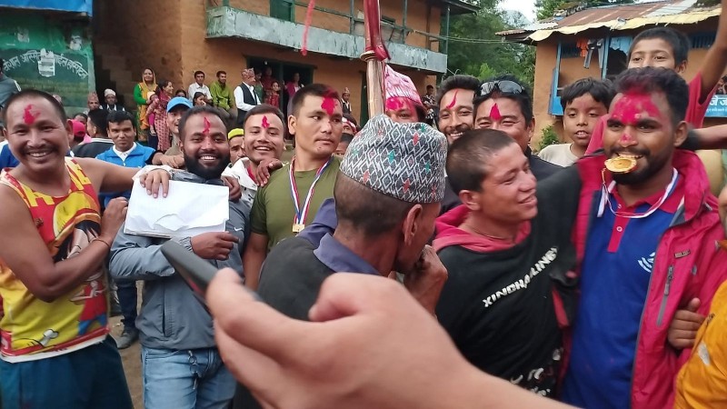 भदौ पूर्णिमा मेलाको अवसरमा नेटापोखरामा छेलाे प्रतियोगिता आयोजना