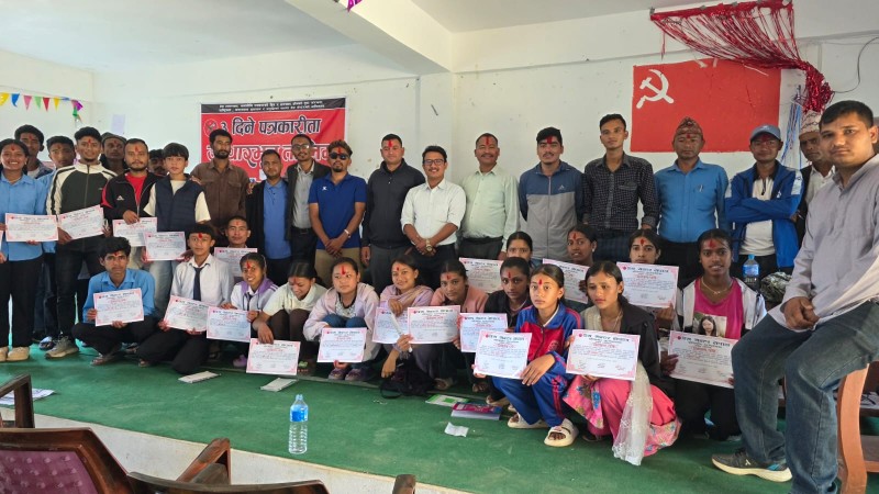 बाँफिकाेटमा तीन दिने आधारभूत तालिम सम्पन्न 