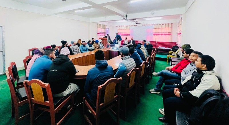 रुकुम पश्चिमका प्राविधिकका लागि विस्तृत क्षति आकलन तथा पुनर्निर्माण सम्बन्धी तालिम सुरु