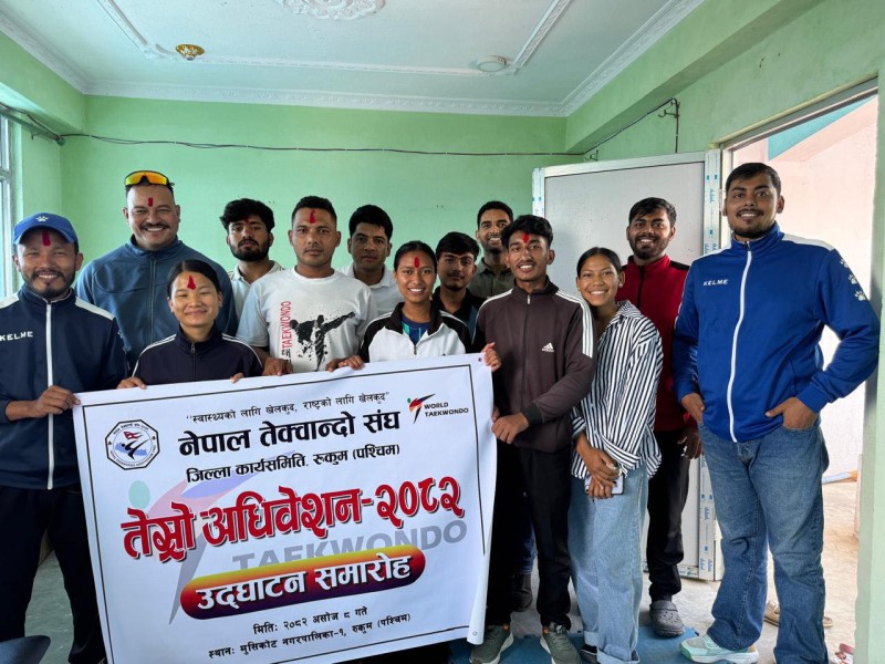 तेक्वान्दो सङ्घ रुकुम पश्चिमको अध्यक्षमा गोविन्द