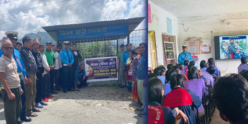 रुकुम पश्चिममा दसैँका २ सातामा सवारी कारवाहीबाट १ लाख १२ हजार राजस्व संकलन