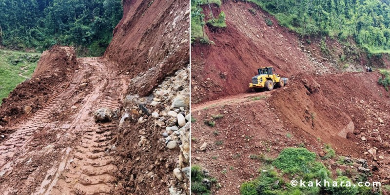 वाइसीइलको सक्रियतामा सानीभेरीका दुई वटा सडक खुलाइयो 