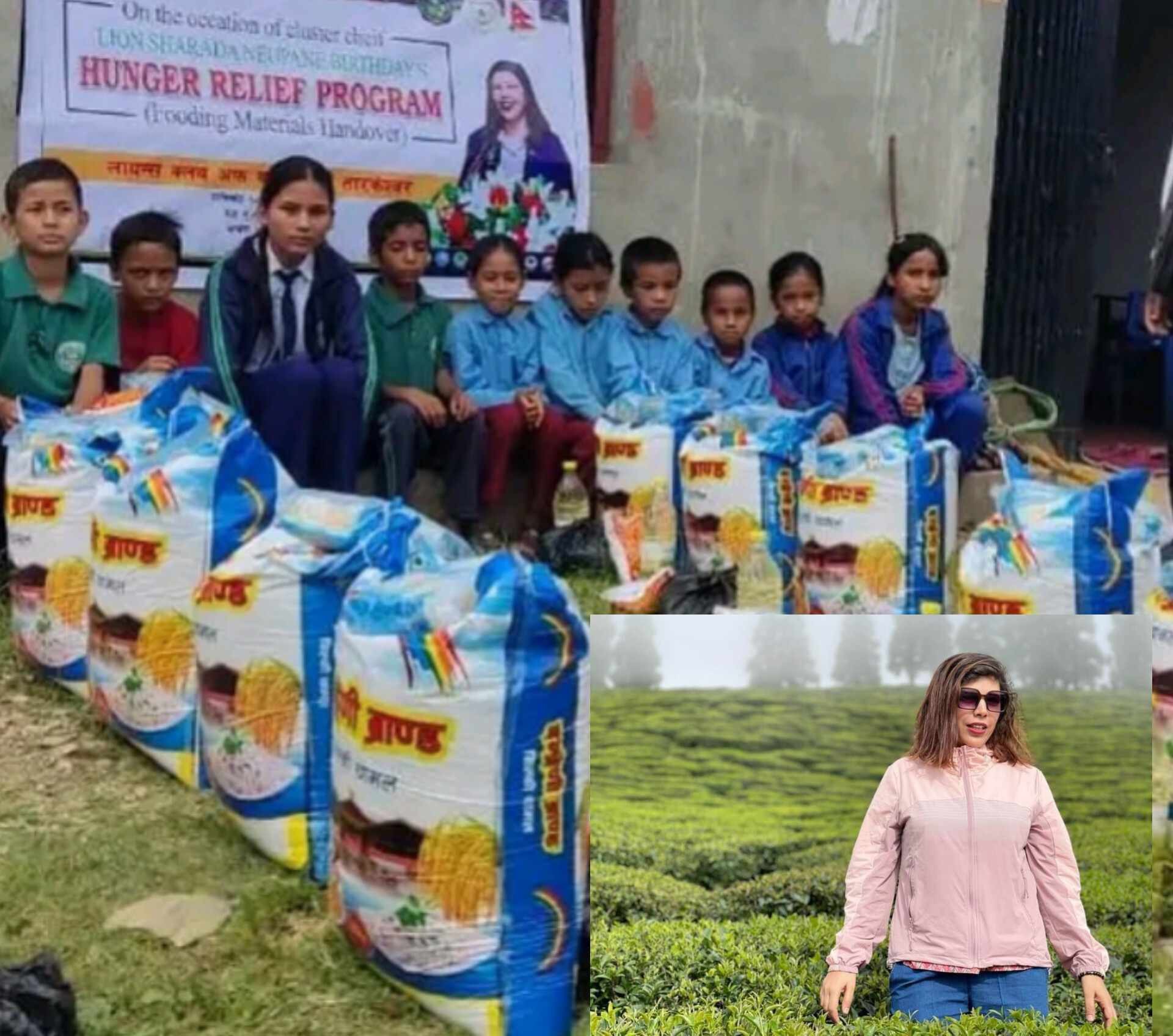 न्यौपानेद्धारा जन्मदिनको अवसरमा विपन्न बालबालिकालाई खाद्यान्न सहयोग 