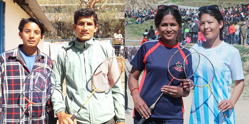 खिम र डाइमन तथा डिला र राजकुमारीको जोडी प्रथम