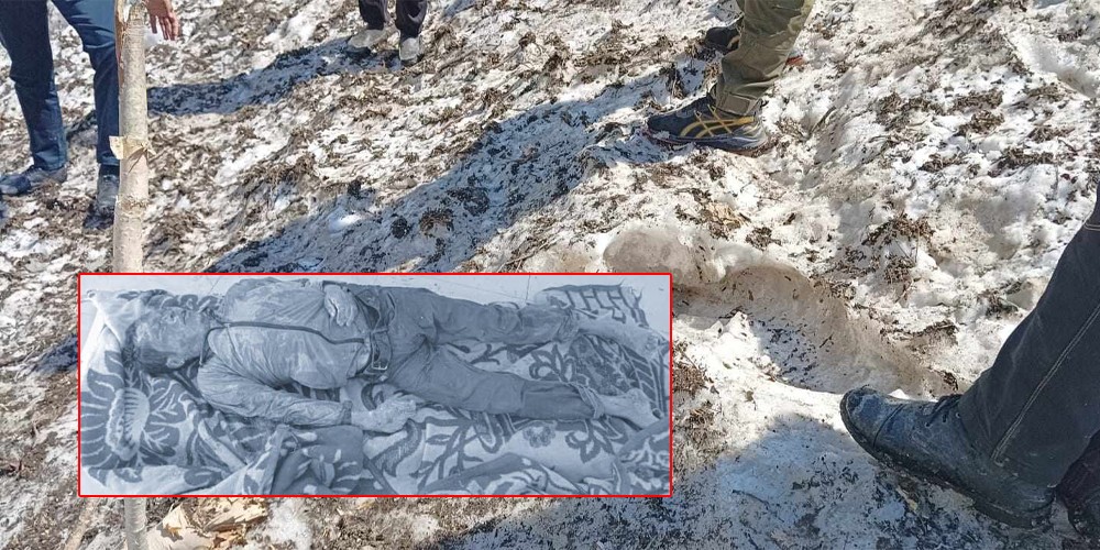 घोर्खानीका कमल थापाको भारतमा हिउँमा पुरिएर मृत्यु 