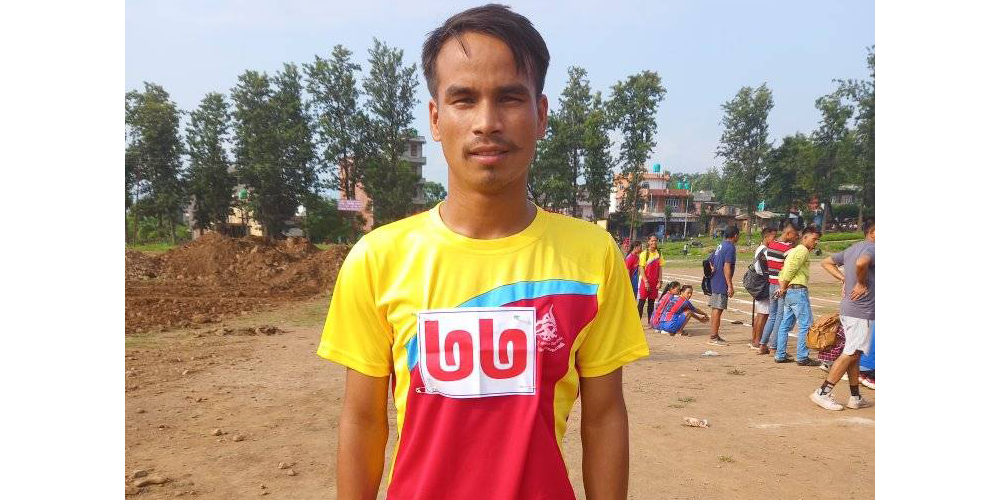 रुकुम पश्चिमका हेमन्त प्रदेश छनौटको एक सय मिटर दौडमा प्रथम