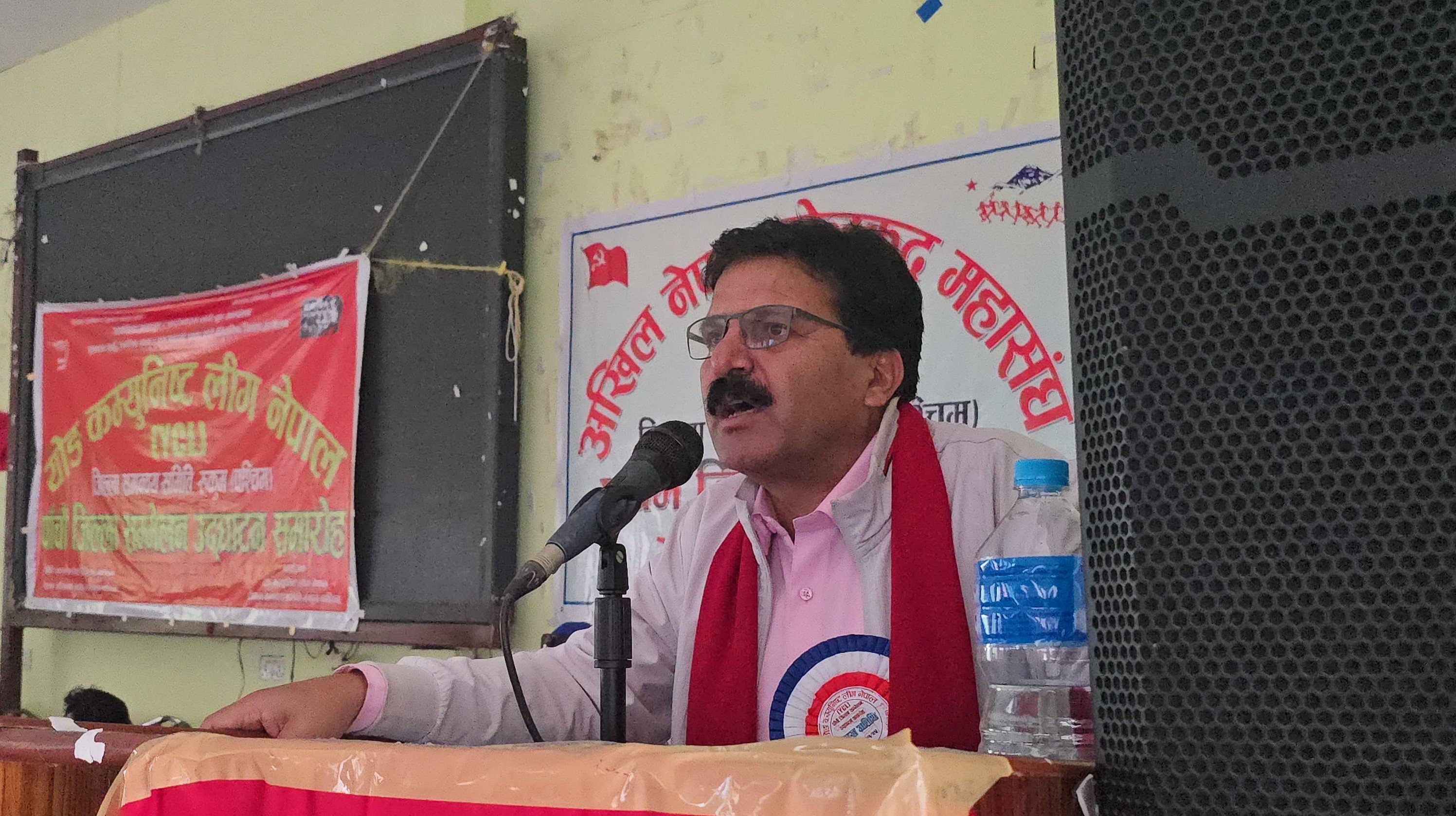 देश माओवादीको नेतृत्वमा चलिरहेको छ : पुर्व मुख्यमन्त्री शर्मा 