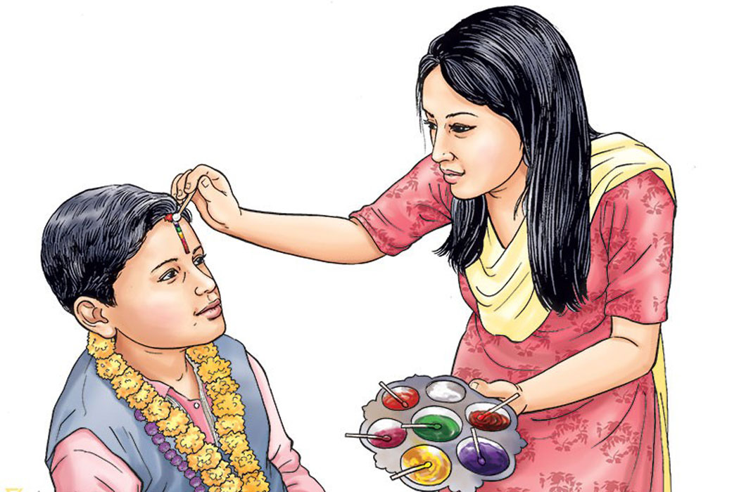 आज तिहारकाे मुख्य दिन भाइटीका