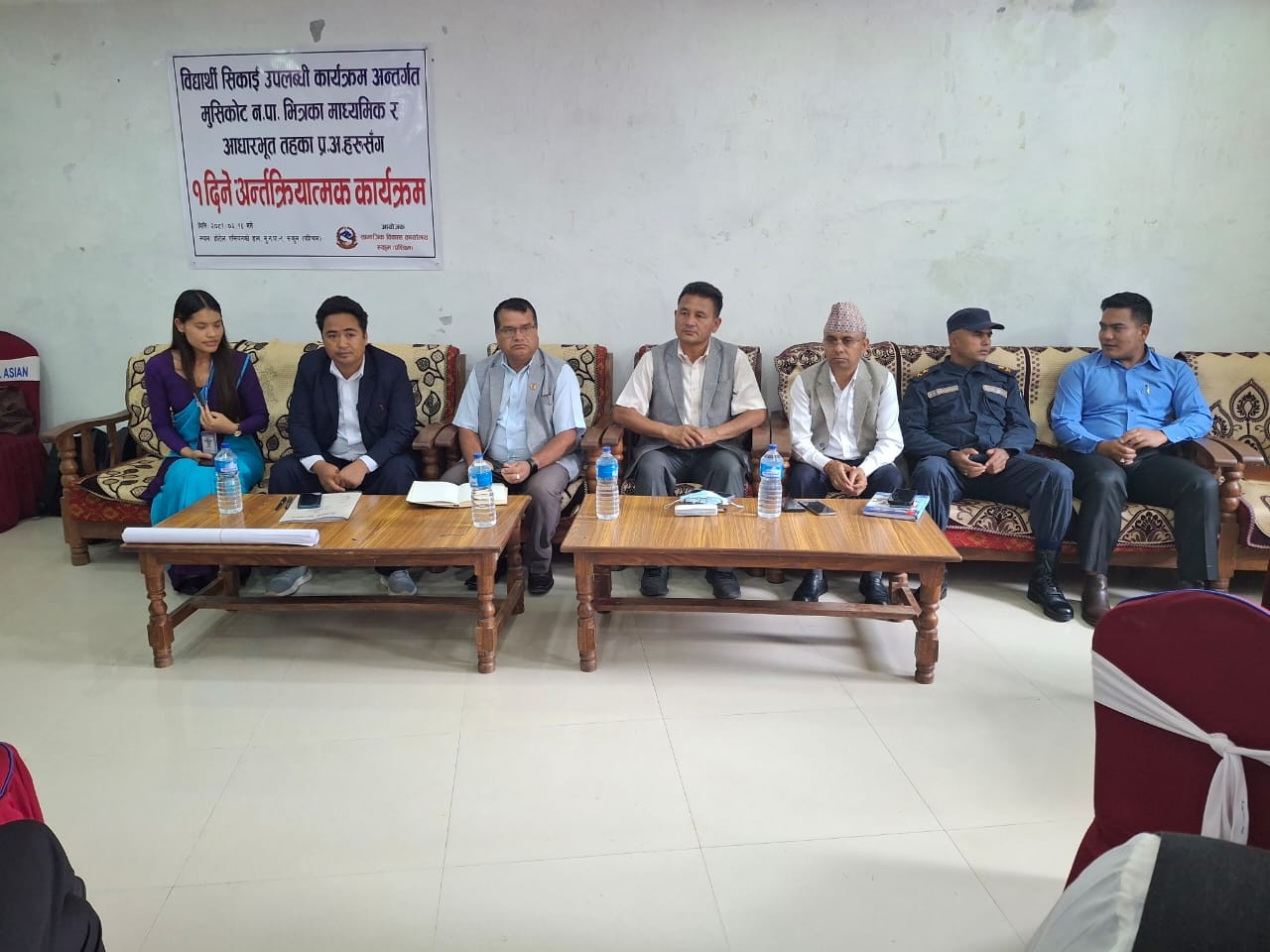 मुसिकोटका प्रअहरूसँग सिकाई उपलब्धि सम्बन्धी अन्तरक्रिया 