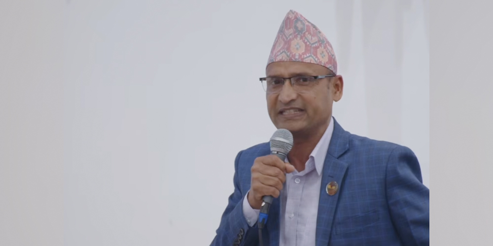 रुकुम पश्चिममा अलपत्र आयोजना पूरा गर्न सरकारलाई सांसद शर्माको ध्यानाकर्षण  