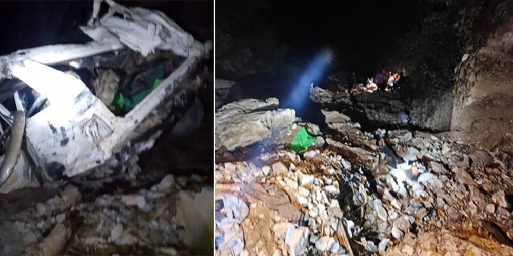 बाँफिकोट ७ जिप दुर्घटना अपटेडः चालक पक्राउ, थप २ जनालाई नेपालगन्ज पठाइयो 