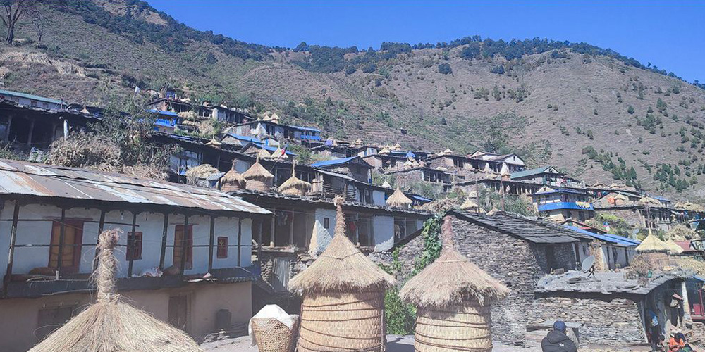 रुकुम पूर्वकाे काेल केन्द्रविन्दु भएर ५ म्याग्निच्युडकाे भूकम्प गयाे