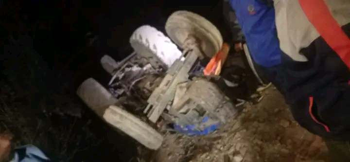 मुसिकोट १ ट्याक्टर दुर्घटना हुँदा २ जना घाइते