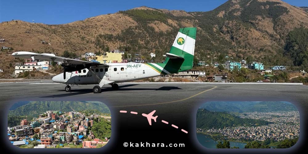 रुकुम र पोखरा पहिलो पटक हवाई उडानमा जोडिए, शुक्रवार र शनिवार उडान हुने 