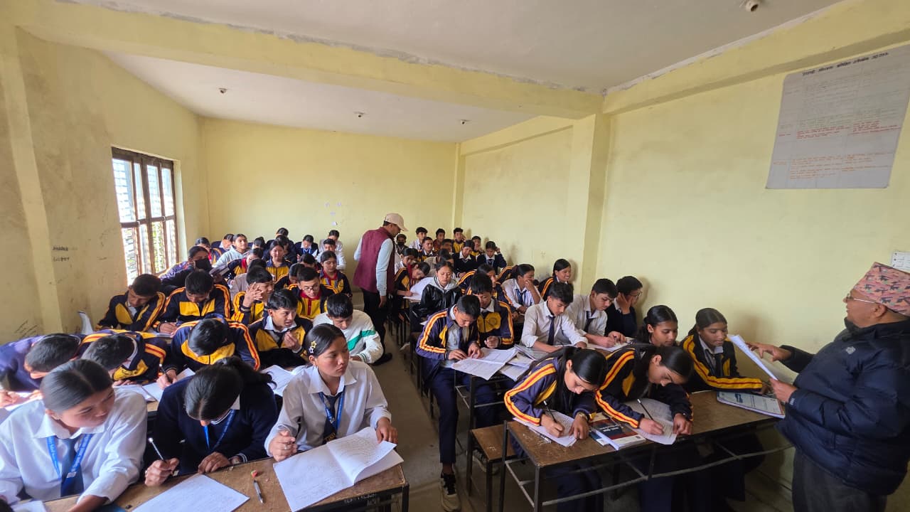 त्रिजमाविमा विद्यार्थीको वृत्ति–मार्ग निर्देशन कार्यक्रम सम्पन्न 